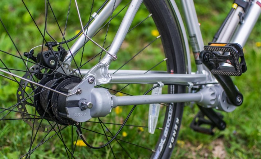 Карданный велосипед Mifa