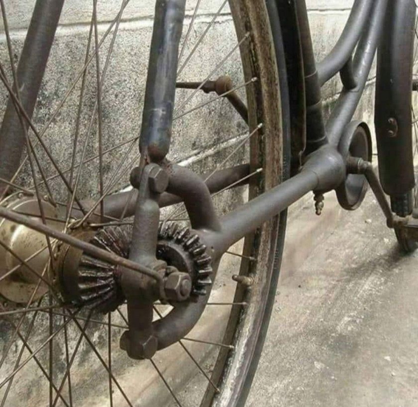 Велосипед с вальным приводом