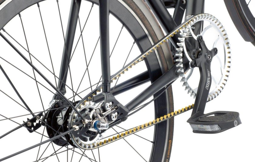 Велосипед с ременным приводом