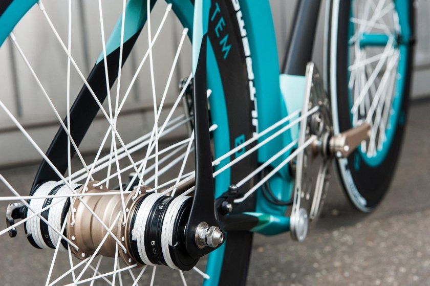 Велосипед Stringbike механизм