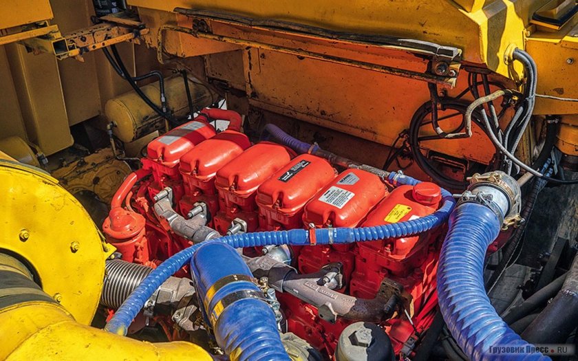 БЕЛАЗ мотор