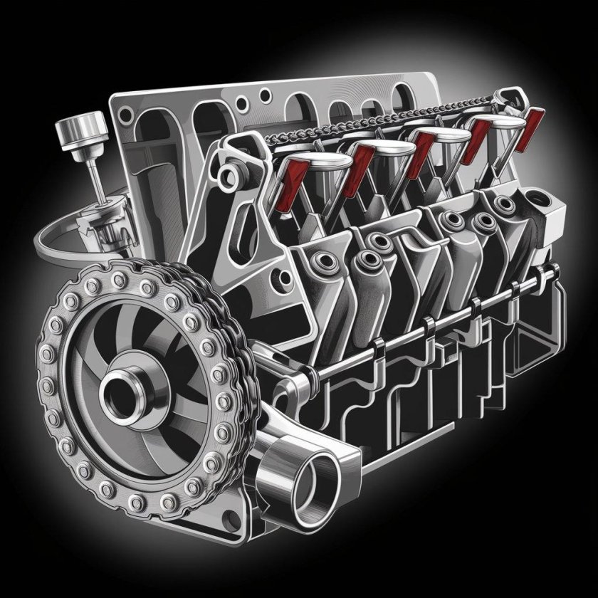 Двигатель автомобиля