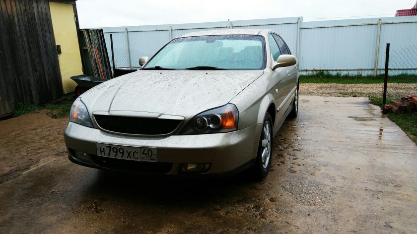 Реснички на Шевроле Эванда