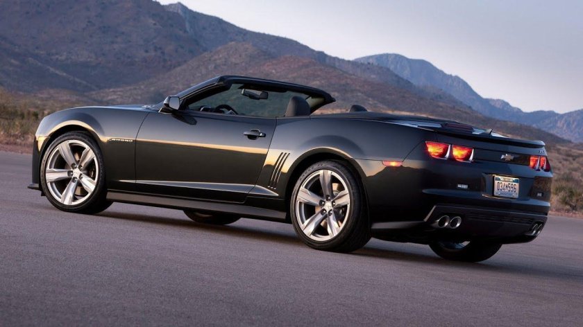 Zl1 Convertible Chevrolet Camaro 2012