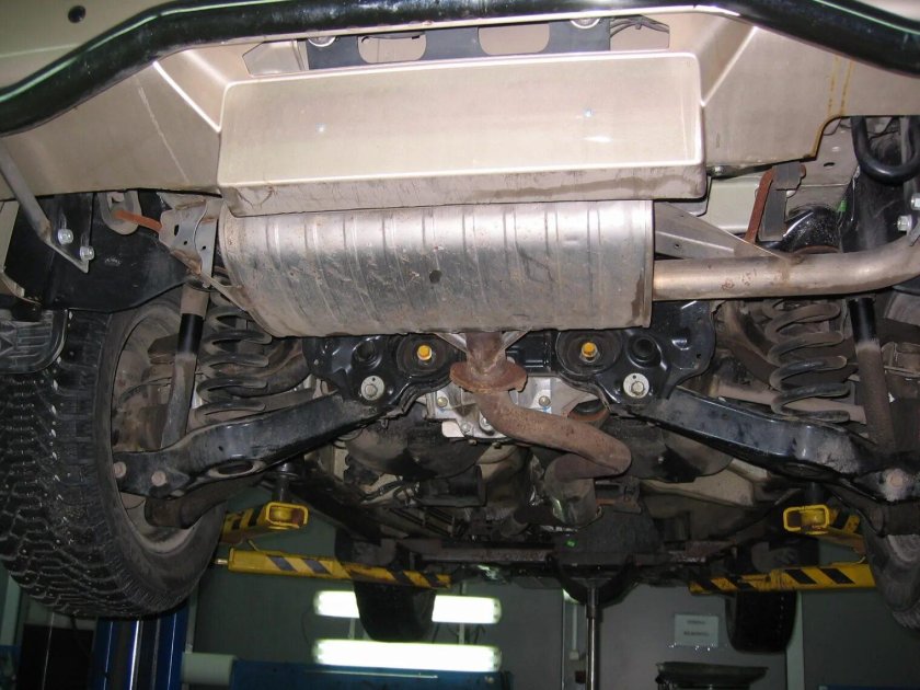 Suzuki Grand Vitara 2008 днище