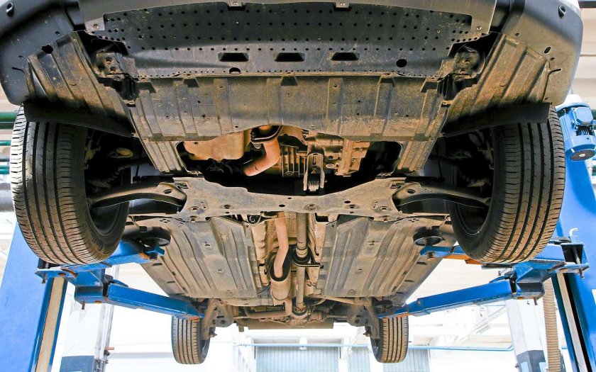 Днище Рено Дастер 4х4