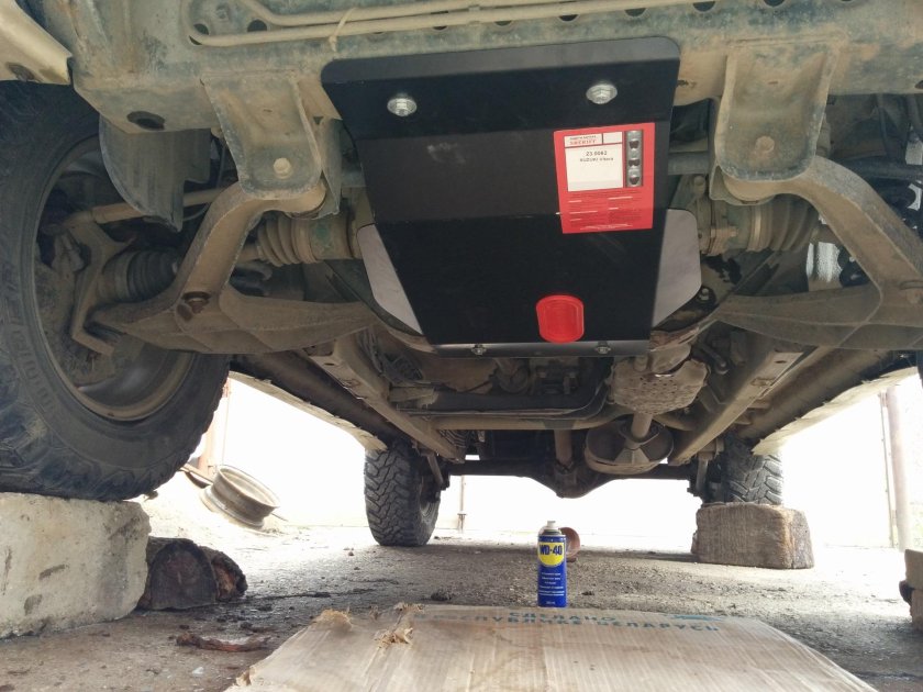 Защита картера Suzuki Grand Vitara