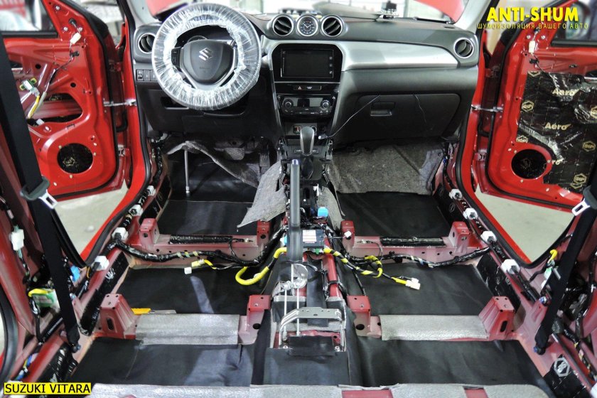 Suzuki Grand Vitara шумоизоляция