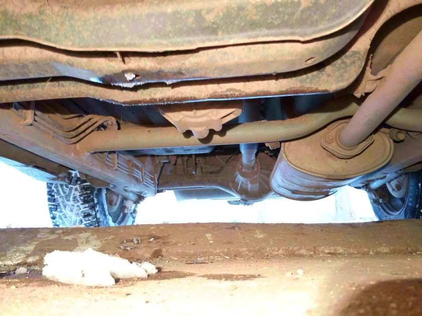 Сузуки Гранд Витара 1999 дно