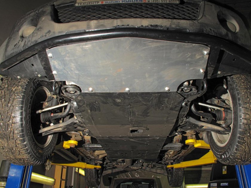 Защита днища Сузуки Гранд Витара 2008