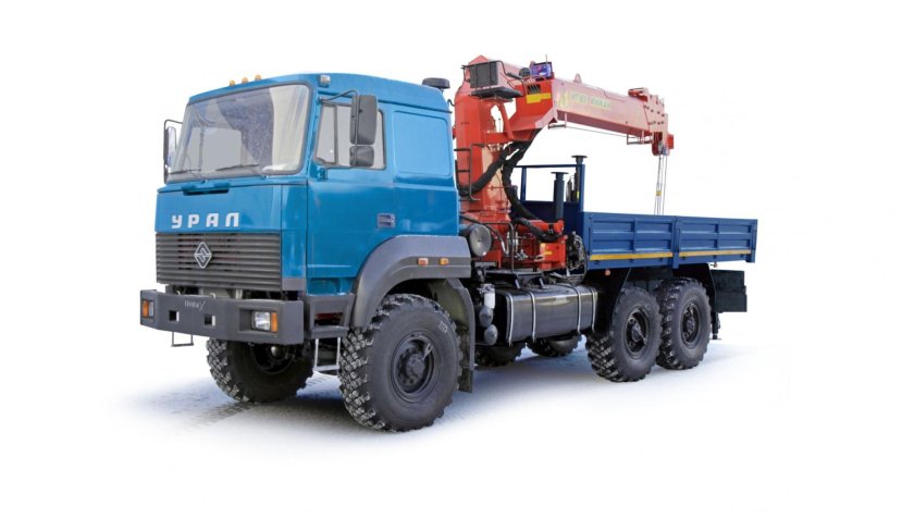 Урал 4320 с КМУ