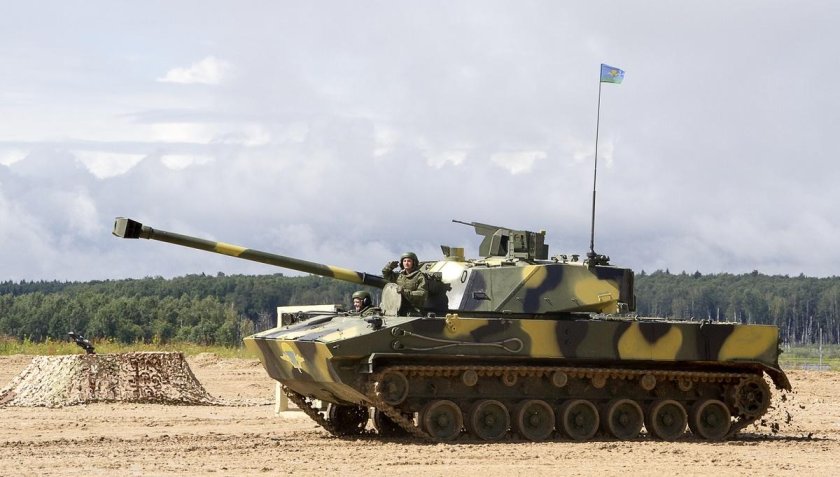 Самоходное артиллерийское орудие 2с42 "Лотос"