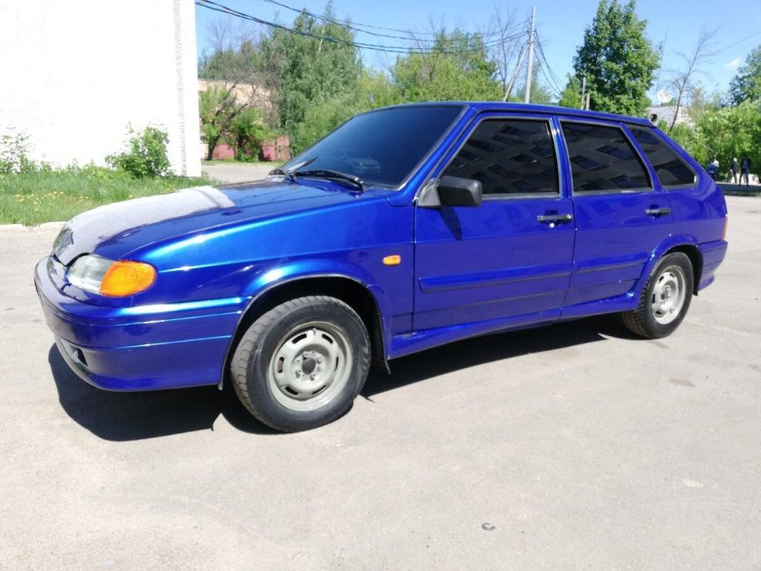 ВАЗ 2114 лазурит