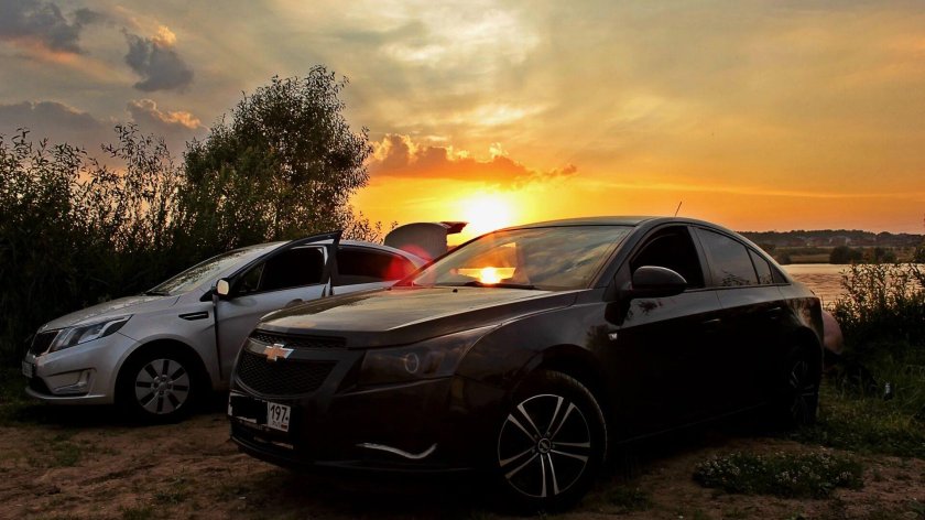 Шевроле Круз осень