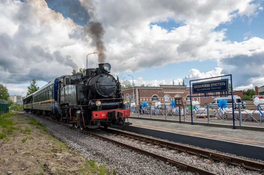 Обзорный вагон Рускеальский экспресс