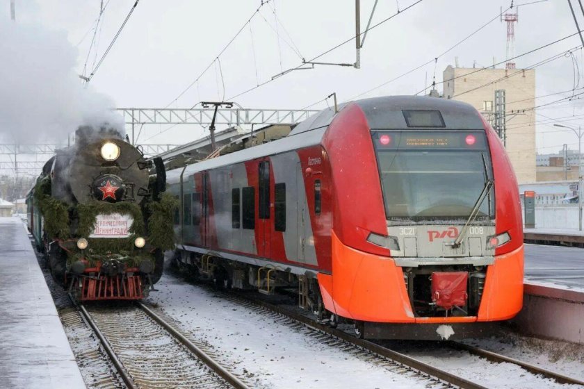 Электричка ласточка