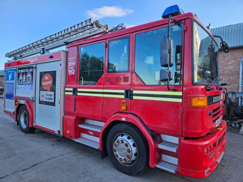 Пожарная машина scania