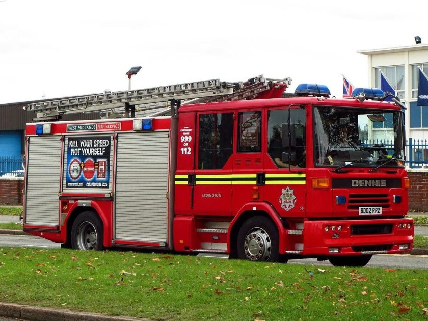 Dennis пожарная техника