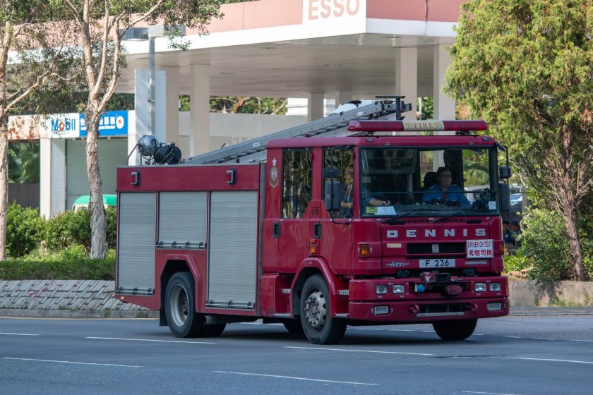 Dennis пожарная техника