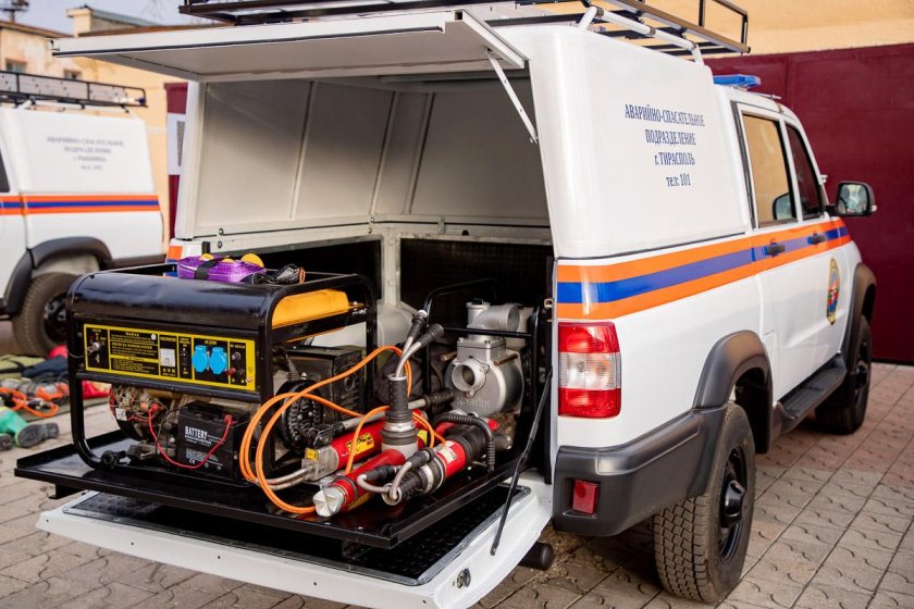 Аварийно-спасательный Iveco 4x4