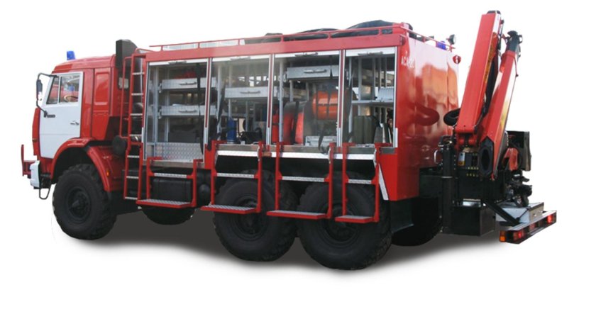 Аварийно спасательный КАМАЗ аса-20