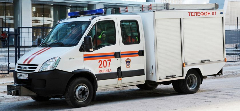 Аварийно спасательный автомобиль Ивеко