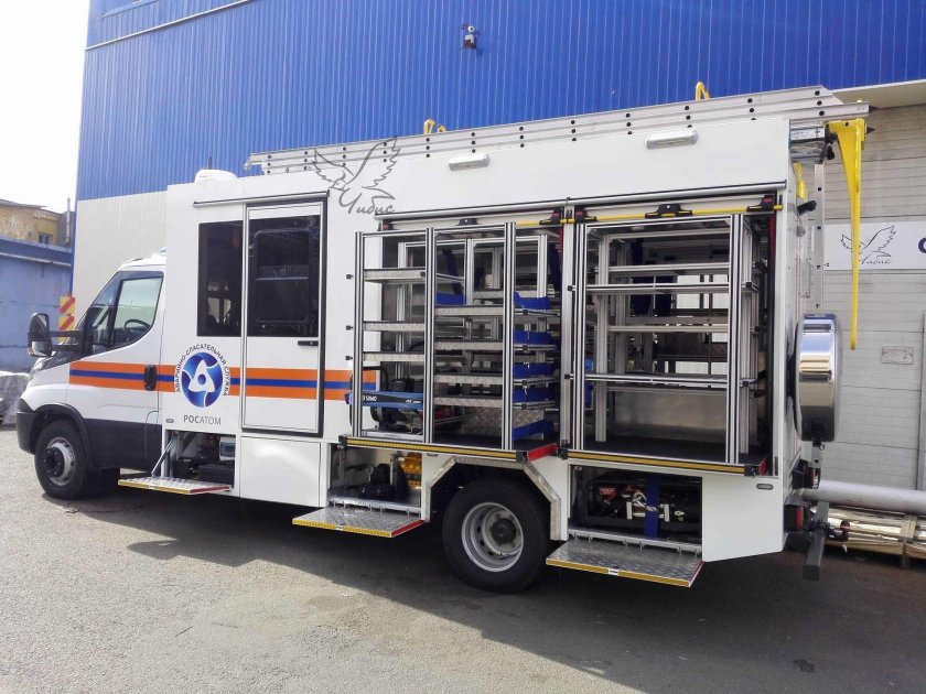 Аварийно спасательный автомобиль Ивеко