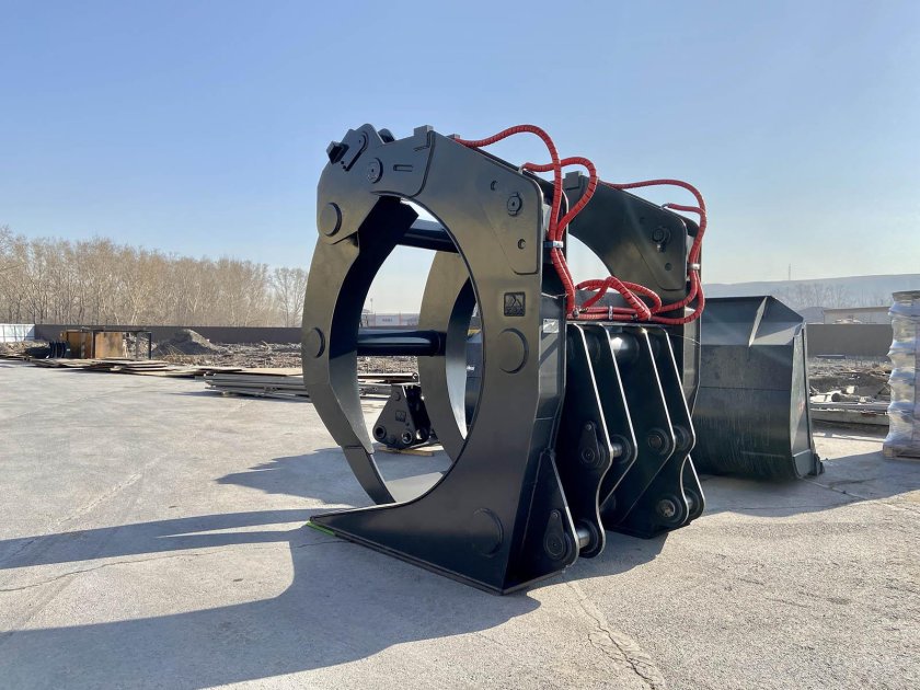 Бревнозахват для фронтального погрузчика