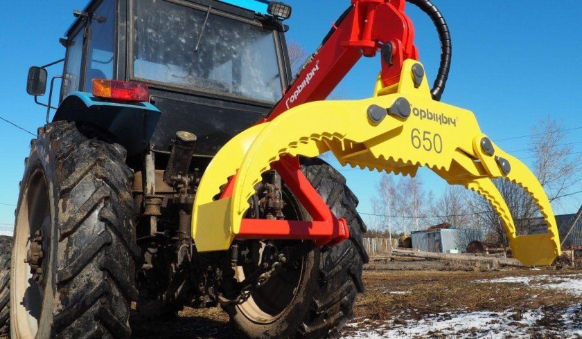 Горыныч 800 захват трелевочный