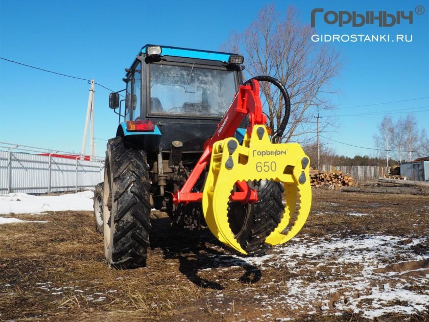 Горыныч 800 захват трелевочный