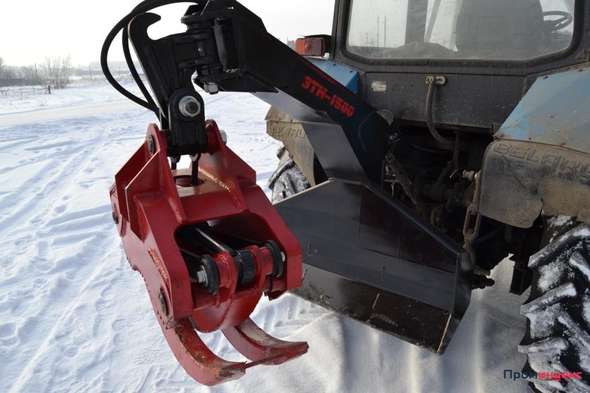 Трелевочный захват для трактора МТЗ-82