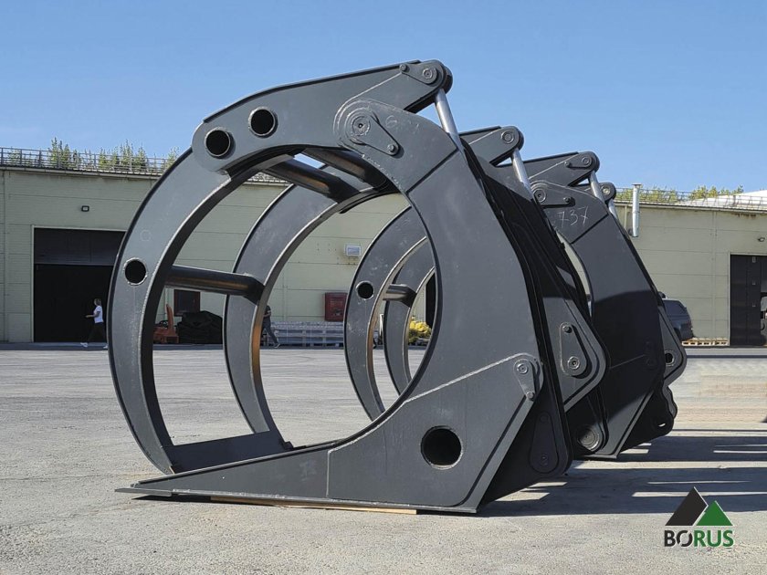 Бревнозахват для фронтального погрузчика