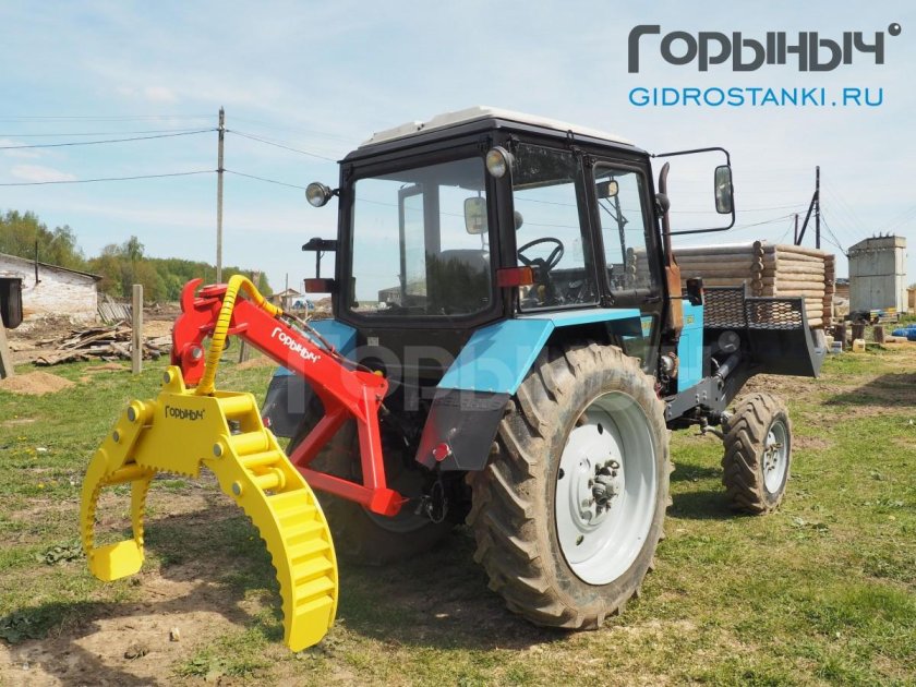 Захват Горыныч на МТЗ 82 Лесной