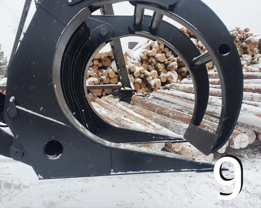 Лесозахват для фронтального погрузчика