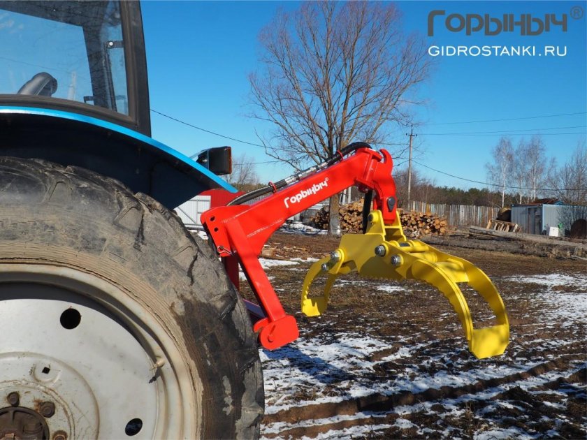 Горыныч 800 захват трелевочный