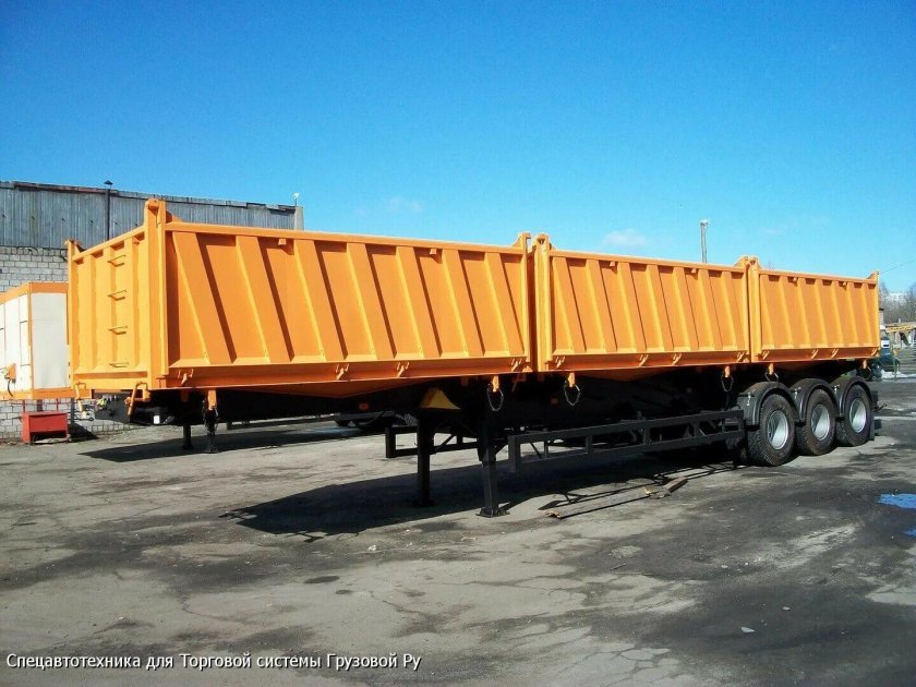 Самосвальный полуприцеп сат 119