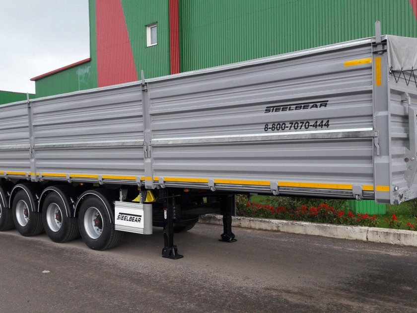 Полуприцеп зерновоз steelbear