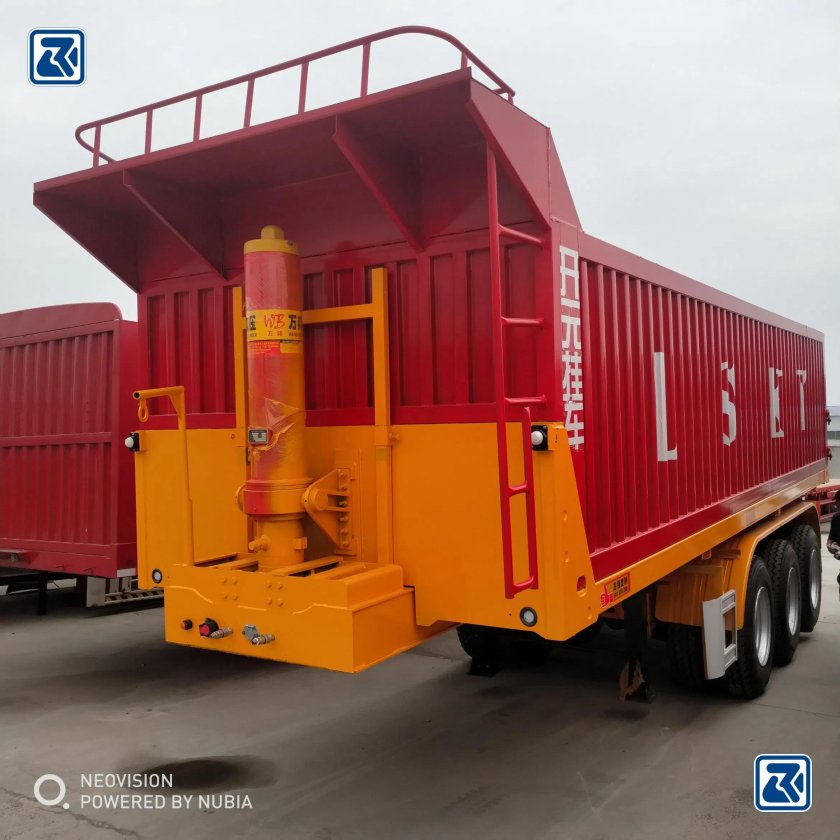 Самосвальный прицеп