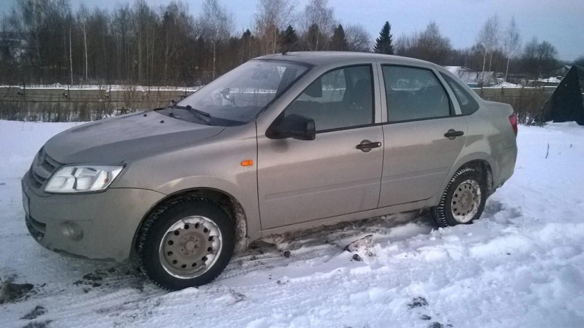Лада Гранта серый базальт 242
