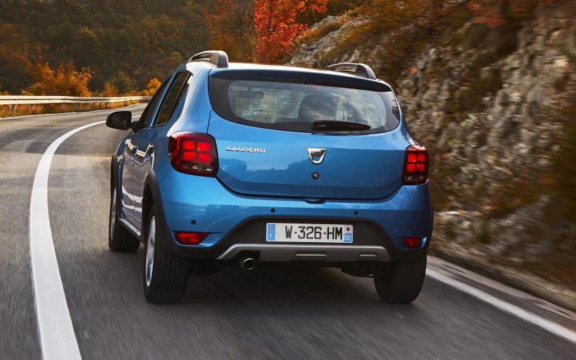 Рено Сандеро степвей сзади
