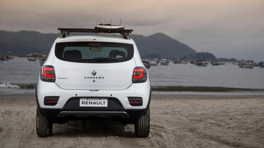Renault Sandero Stepway сзади
