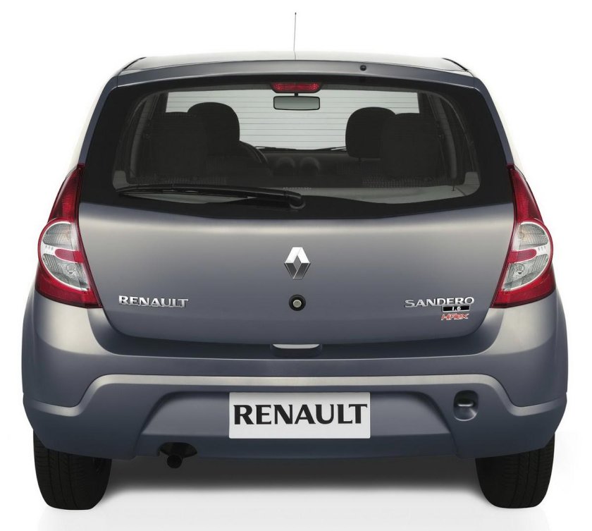 Renault Sandero сзади