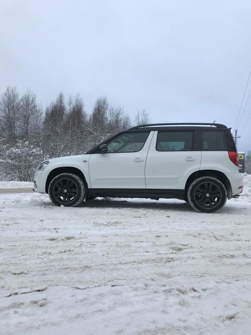 Шкода Йети на штамповках