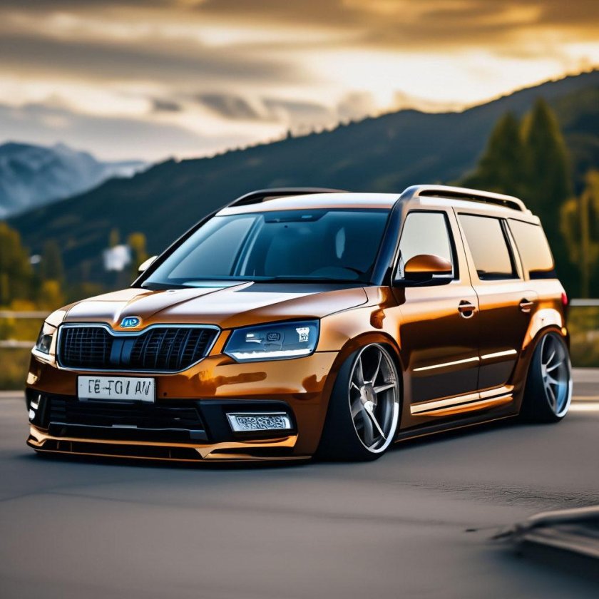 Skoda yeti тюнинг