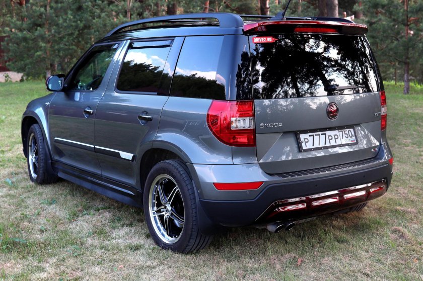 Шкода йети обвес