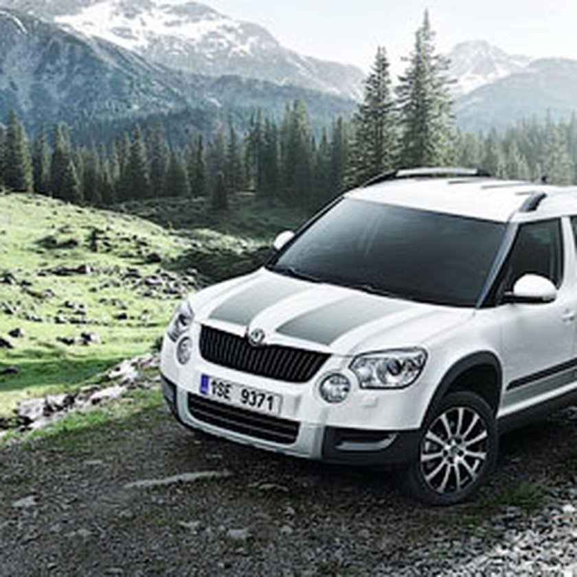 Шкода йети на стиле