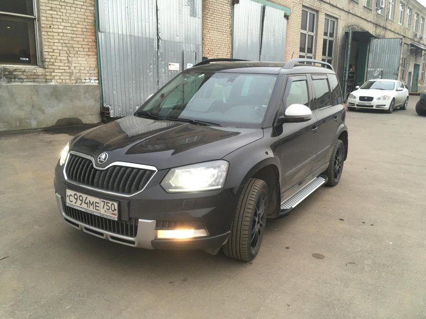 Обвес Шкода Йети 2012