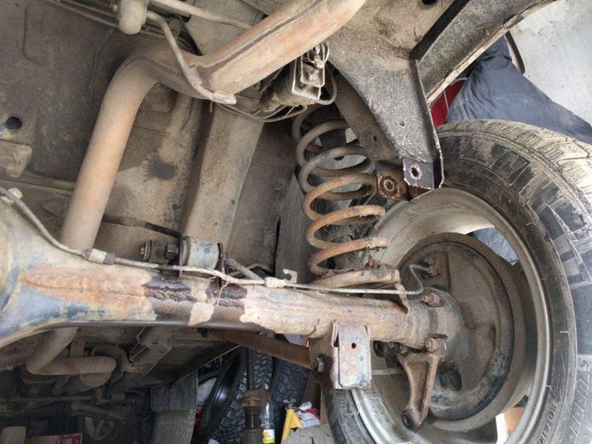 Задняя ходовая Нива Шевроле