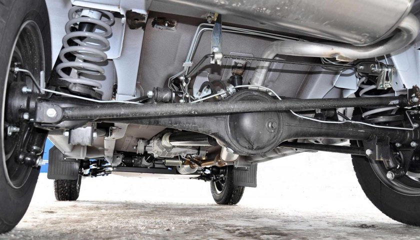 Задний мост Нива 21214