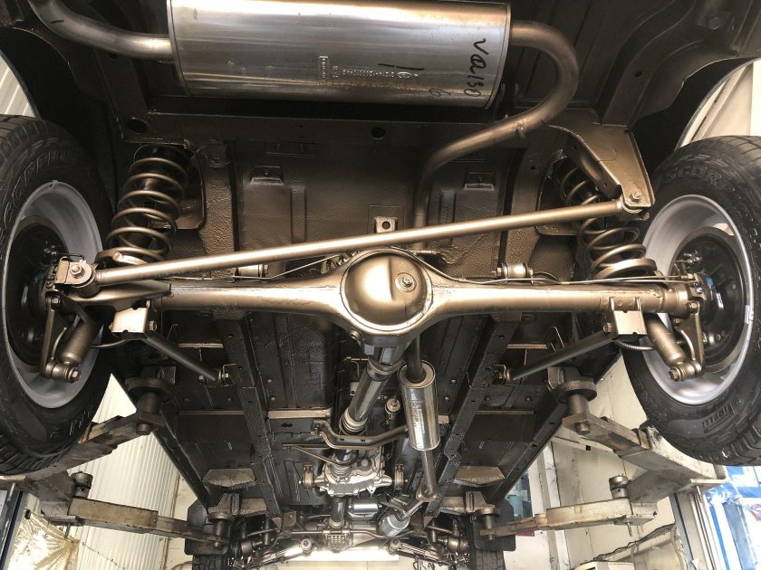 Нива 2121 снизу